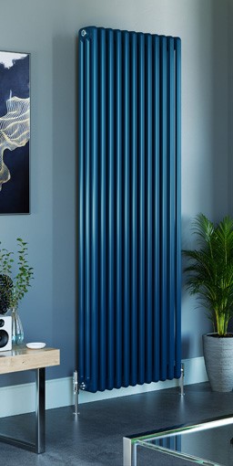 roma vertical steel column radiator