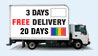 3-20 days free delivery