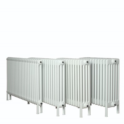 roma steel column with welded feet