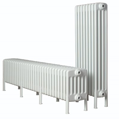 roma steel column with welded feet