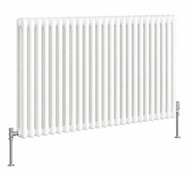 apollo column white matt stock